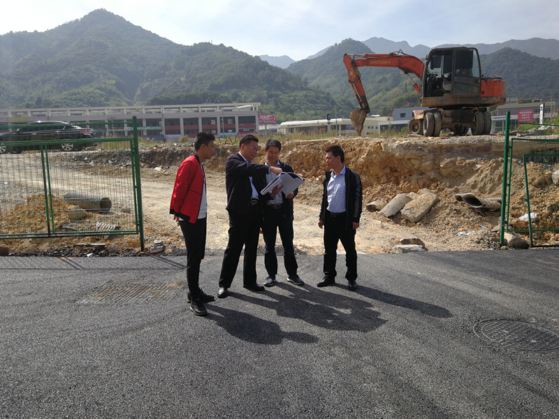 省社監(jiān)察審計(jì)室檢查指導(dǎo)閩西（龍門）物流中心工作