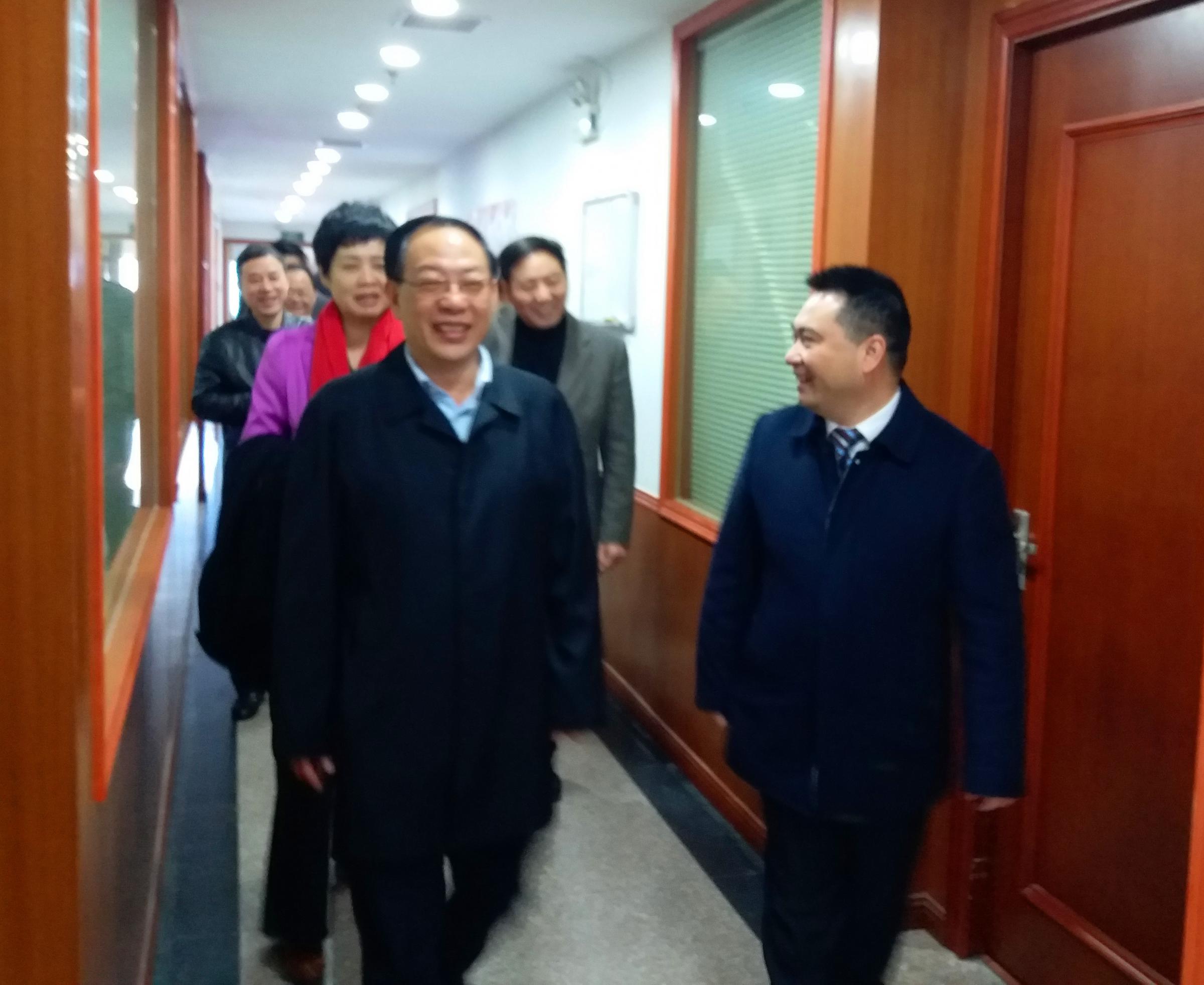 省社領(lǐng)導(dǎo)新春看望慰問集團(tuán)公司干部職工