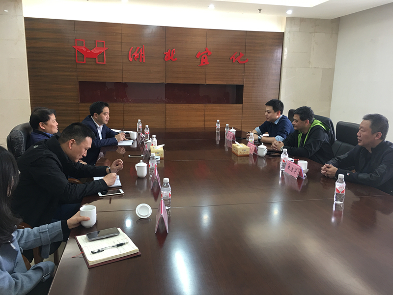 劉永亮副總經(jīng)理赴宜化集團(tuán)考察交流