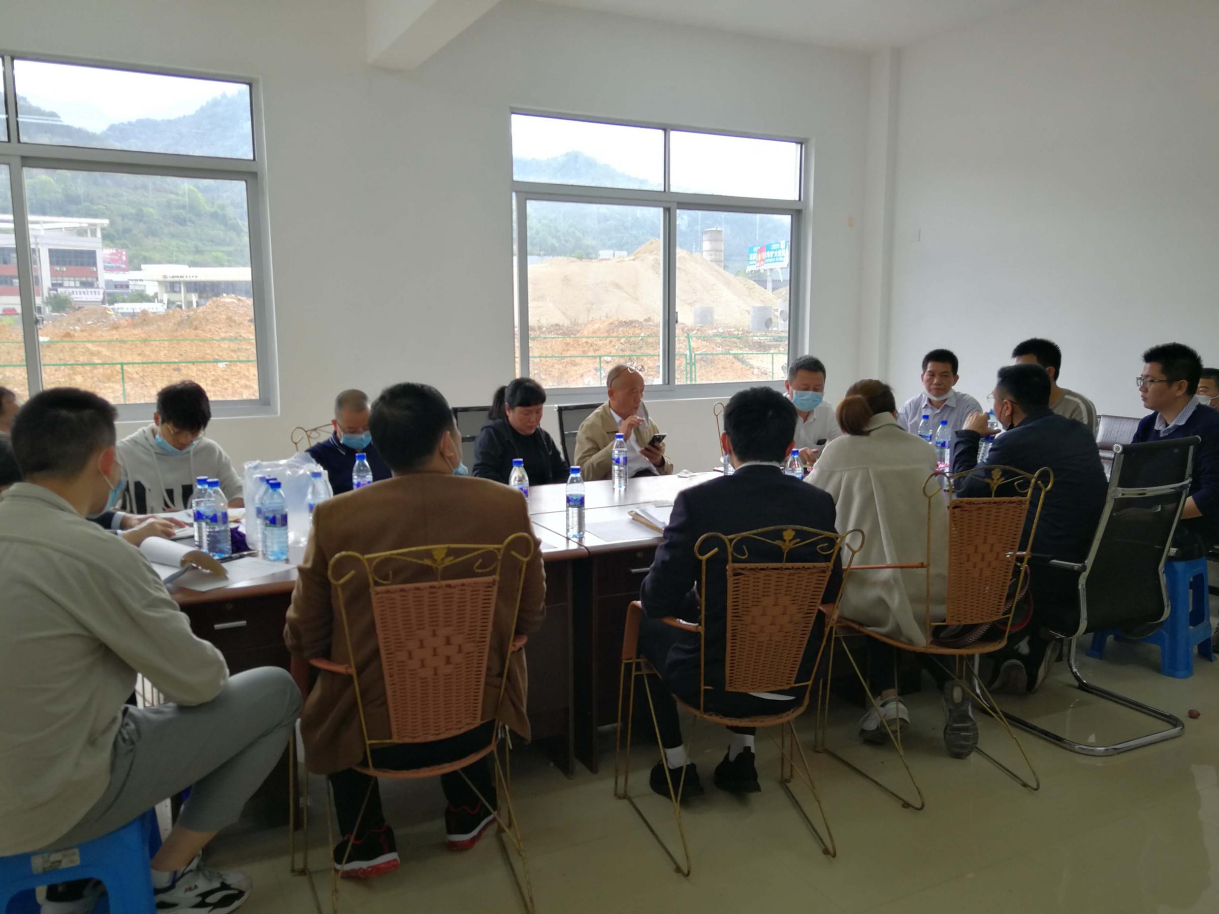 福建省農(nóng)業(yè)生產(chǎn)資料閩西（龍門）物流中心順利通過聯(lián)合驗(yàn)收