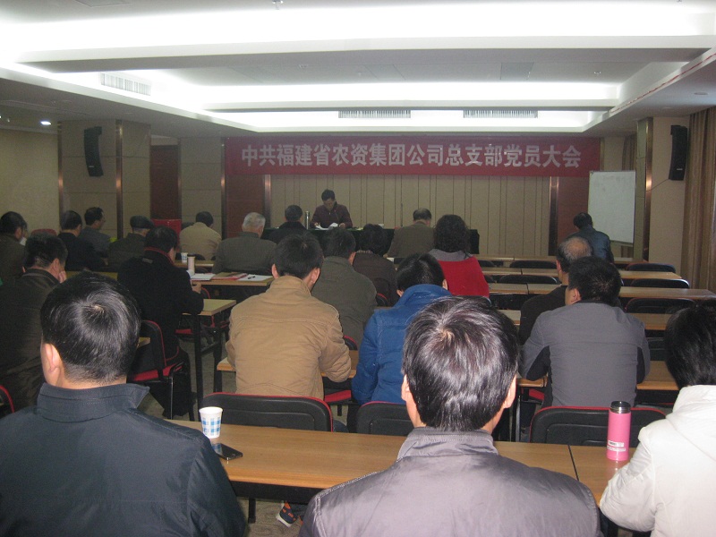 中共福建省農(nóng)資集團(tuán)公司黨總支換屆選舉產(chǎn)生新一屆總支委員會(huì)