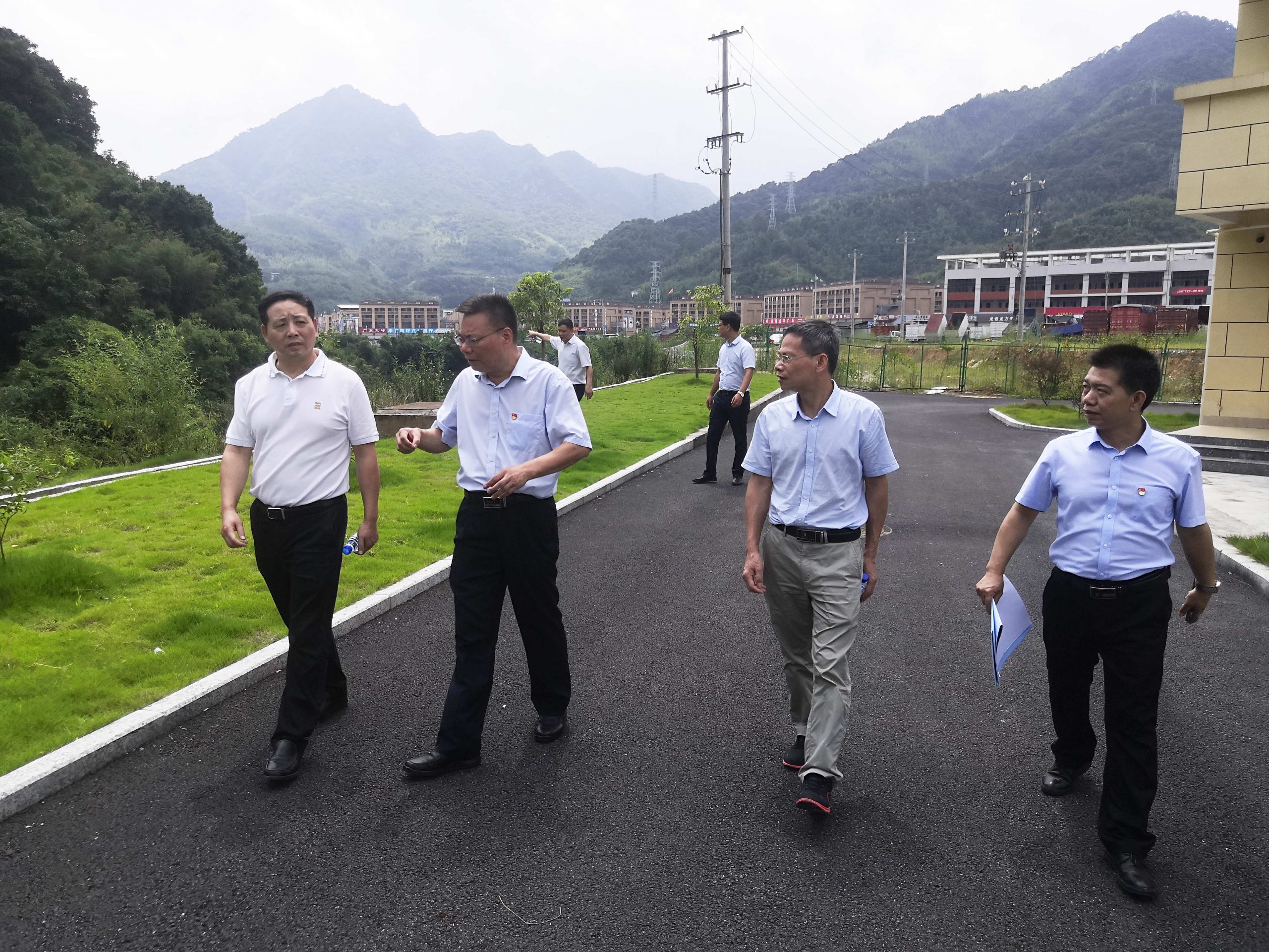 省社領(lǐng)導(dǎo)蒞臨閩西公司調(diào)研指導(dǎo)工作