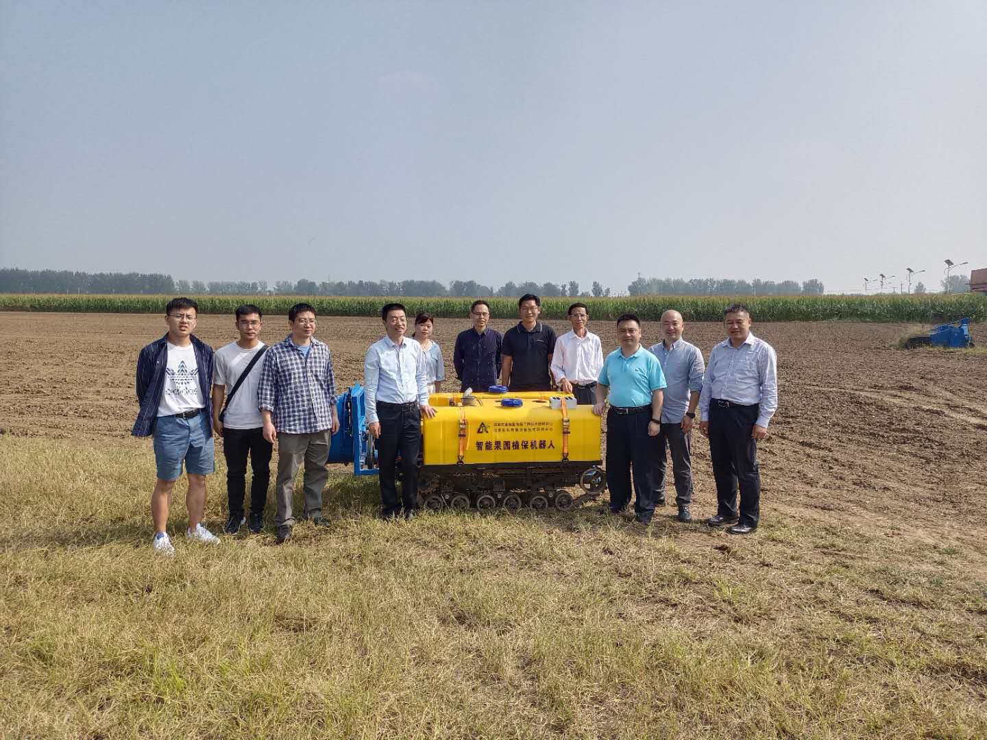 集團公司領(lǐng)導(dǎo)到中國農(nóng)業(yè)大學(xué)參觀考察