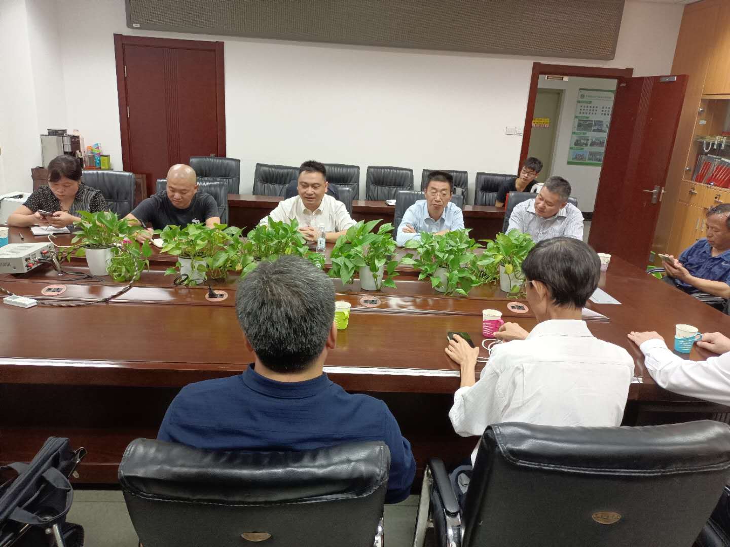 集團公司領(lǐng)導(dǎo)到中國農(nóng)業(yè)大學(xué)參觀考察