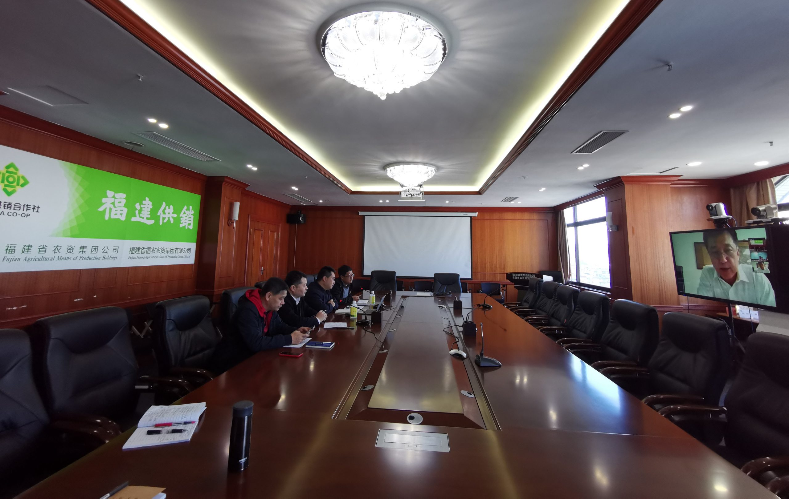 集團(tuán)公司和臺灣同行探討兩岸農(nóng)資合作