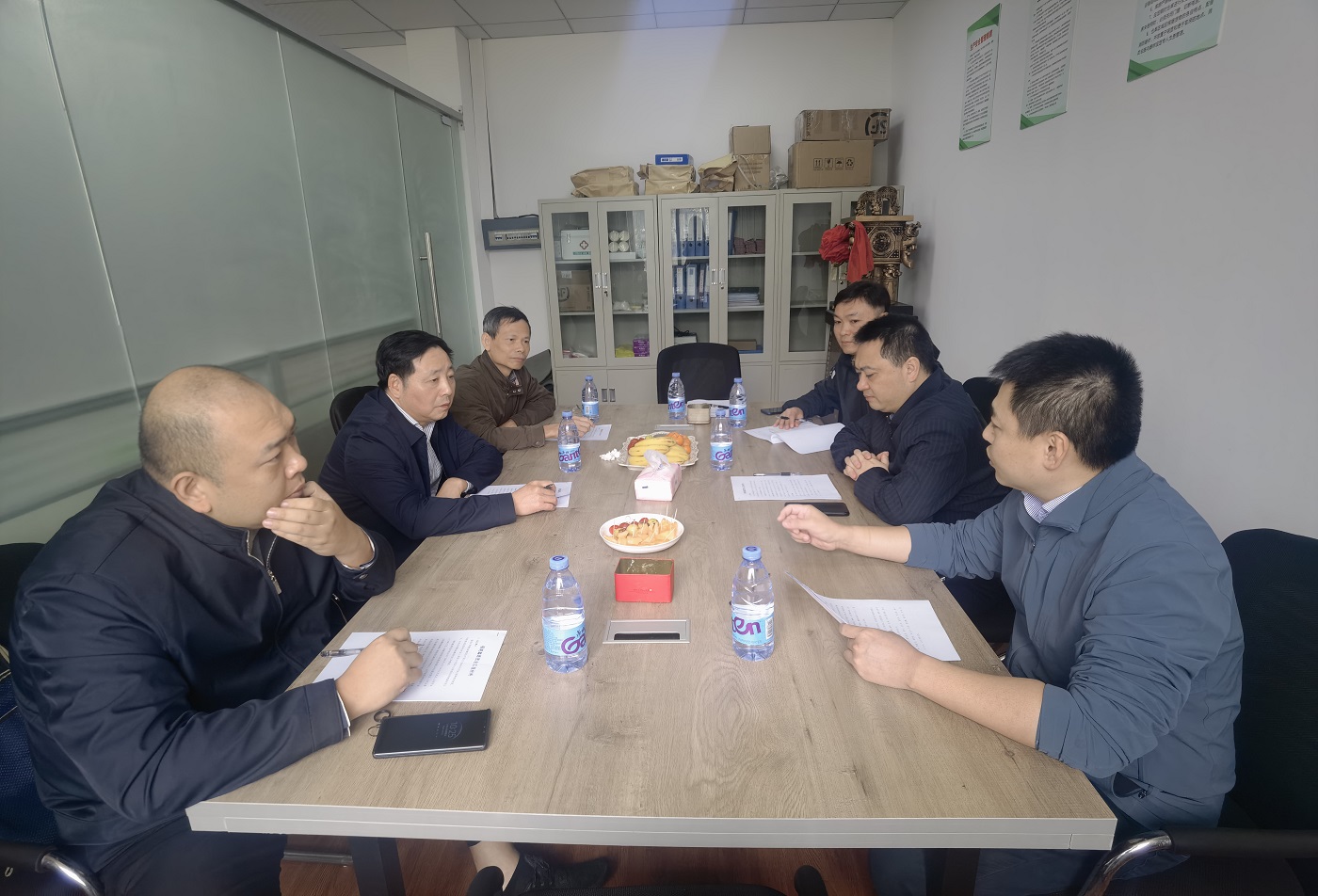 省社黨組成員、紀(jì)檢組組長鄭恢先到鑫源肥業(yè)調(diào)研指導(dǎo)