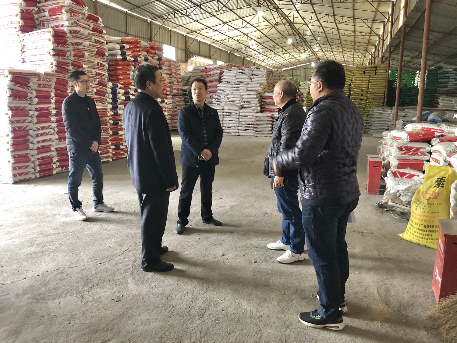 泉州市社領(lǐng)導(dǎo)到泉州公司檢查春耕備耕工作