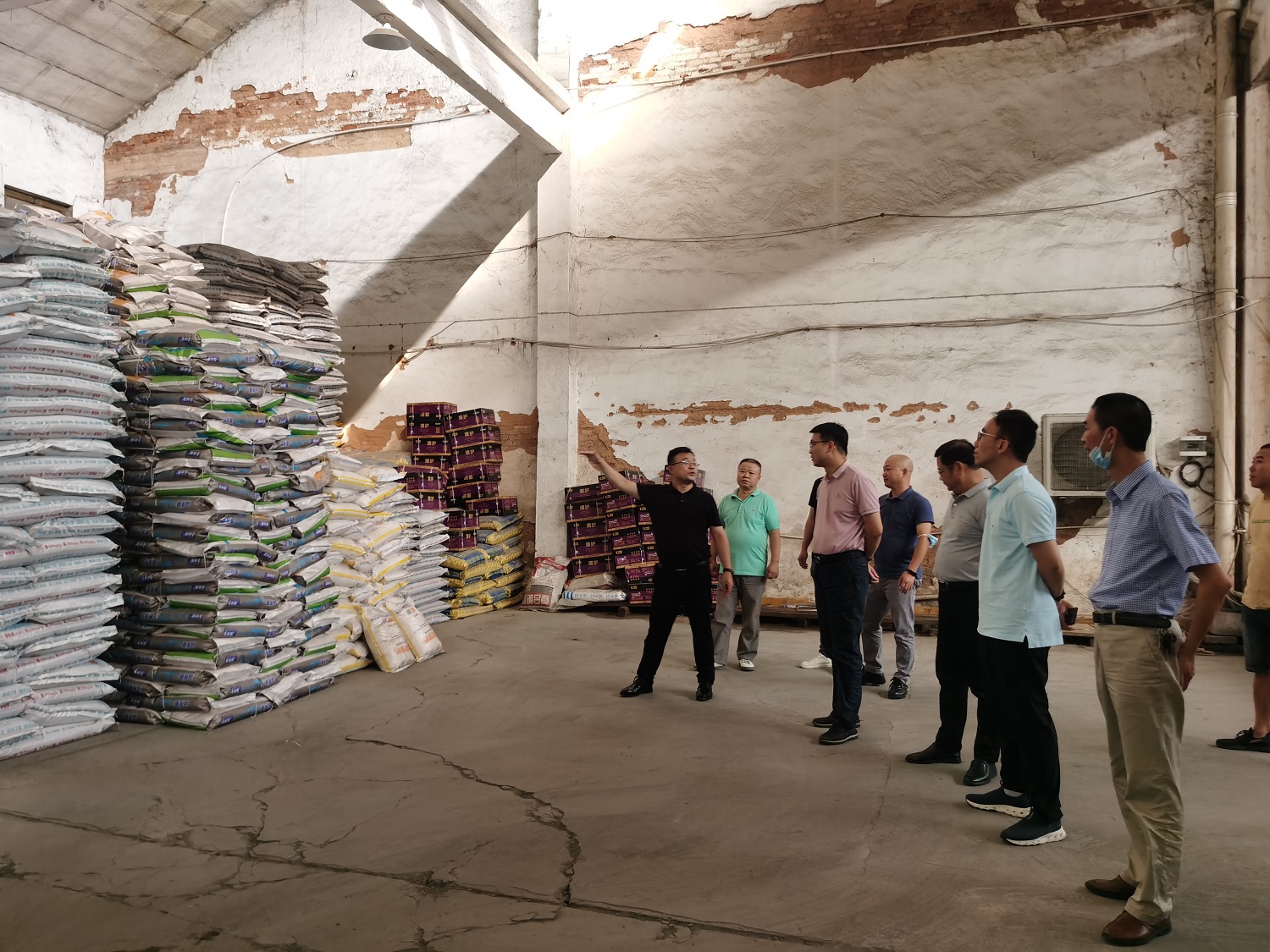 福農(nóng)集團黨委書記、董事長吳基好一行到廈門漳州調研指導